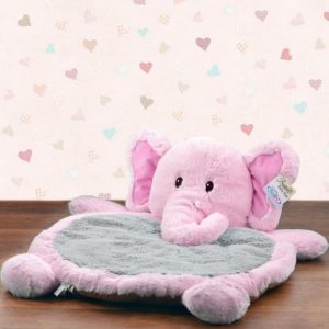 Bestever Pink Elephant Baby Mat