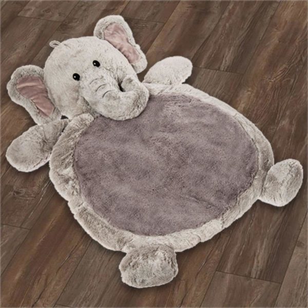 Bestever Grey Elephant Baby Mat