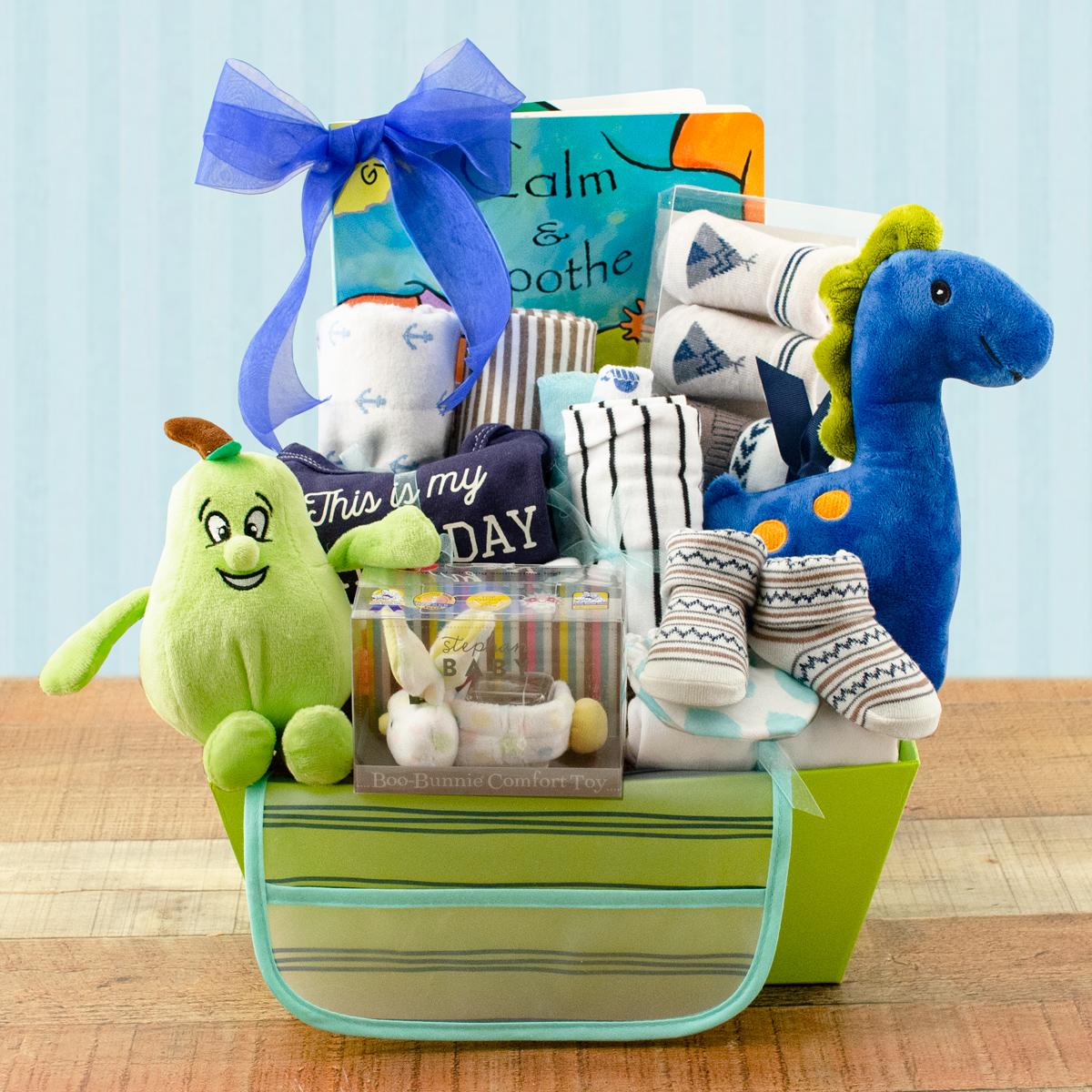 Pampered Boy Gift Basket