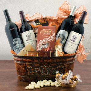 Stag's Leap and Silver Oak Cabernet Quartet Wine Gift Basket