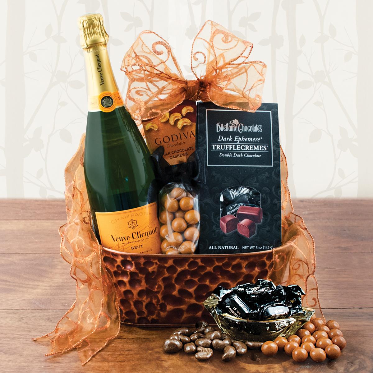 Veuve Clicquot Champagne Gift Basket