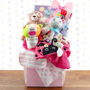 Grand Baby Girl Gift Basket