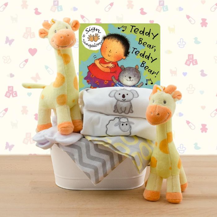 Terrific Twins Gift Basket - Neutral