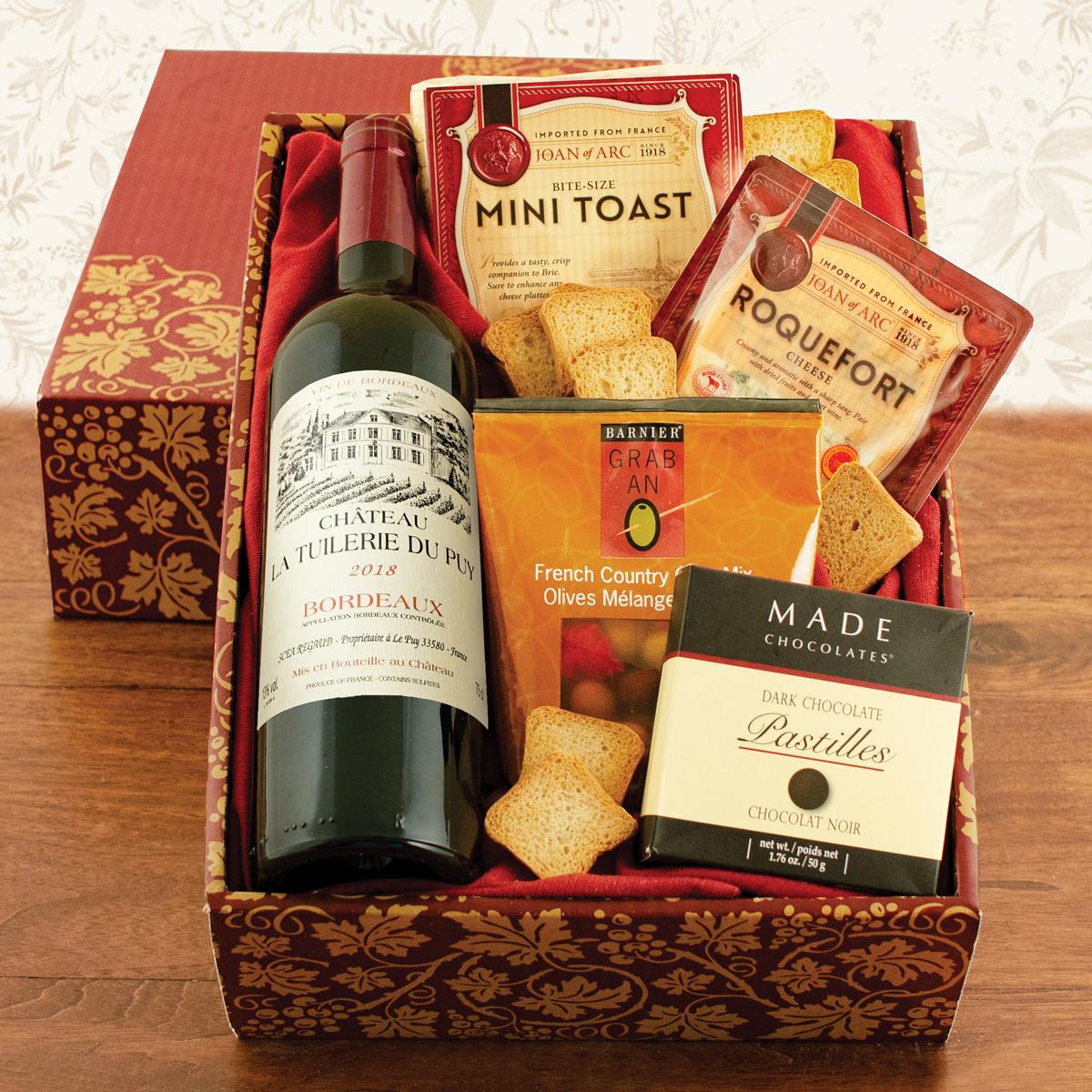 Taste of France Red Wine Gift Box