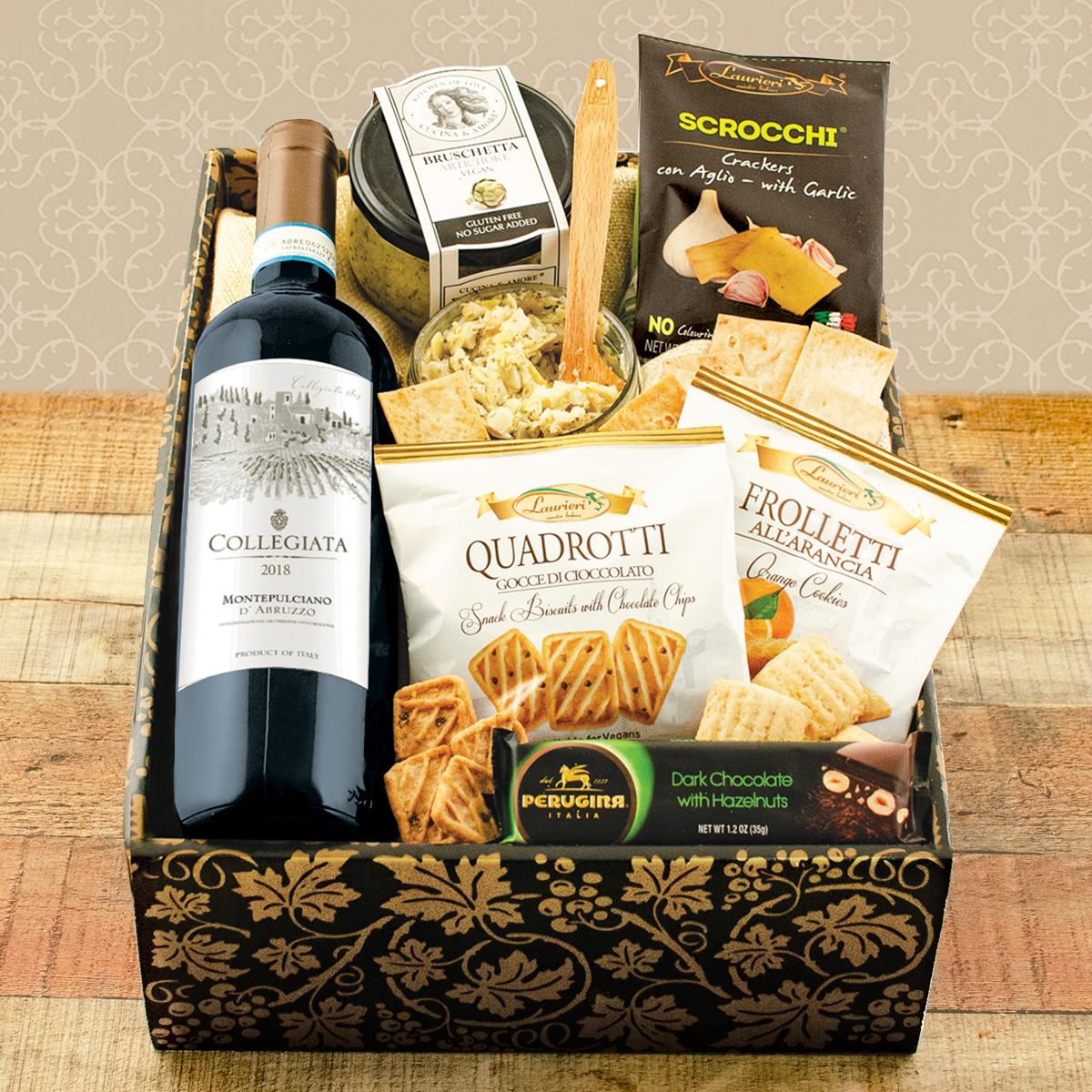 Cucina Italiana Wine Gift Box