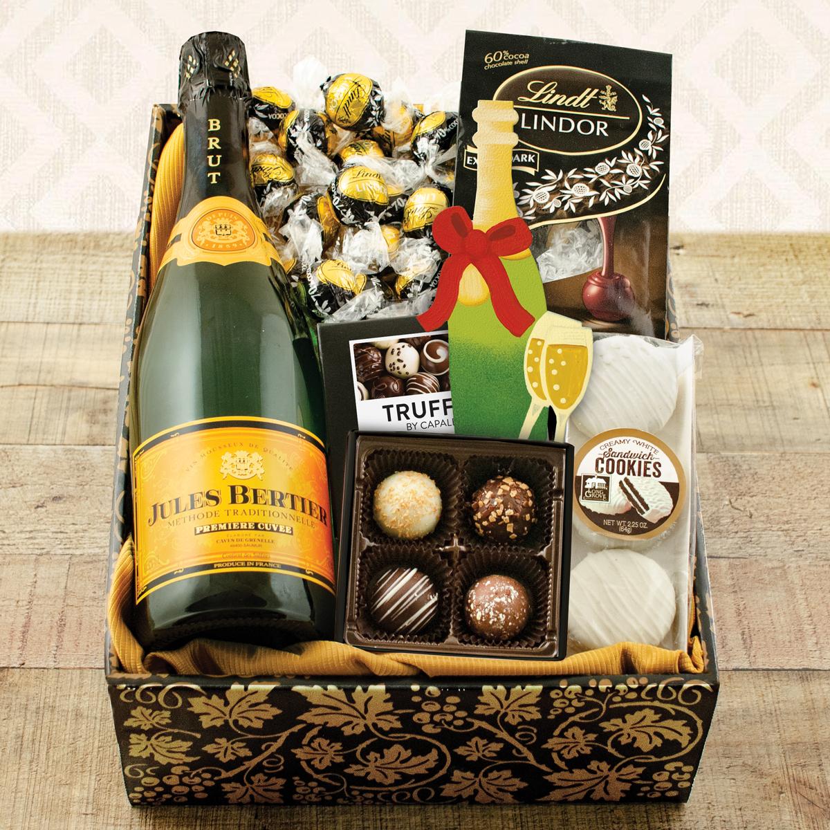 Champagne & Truffles Gift Box - Celebrate