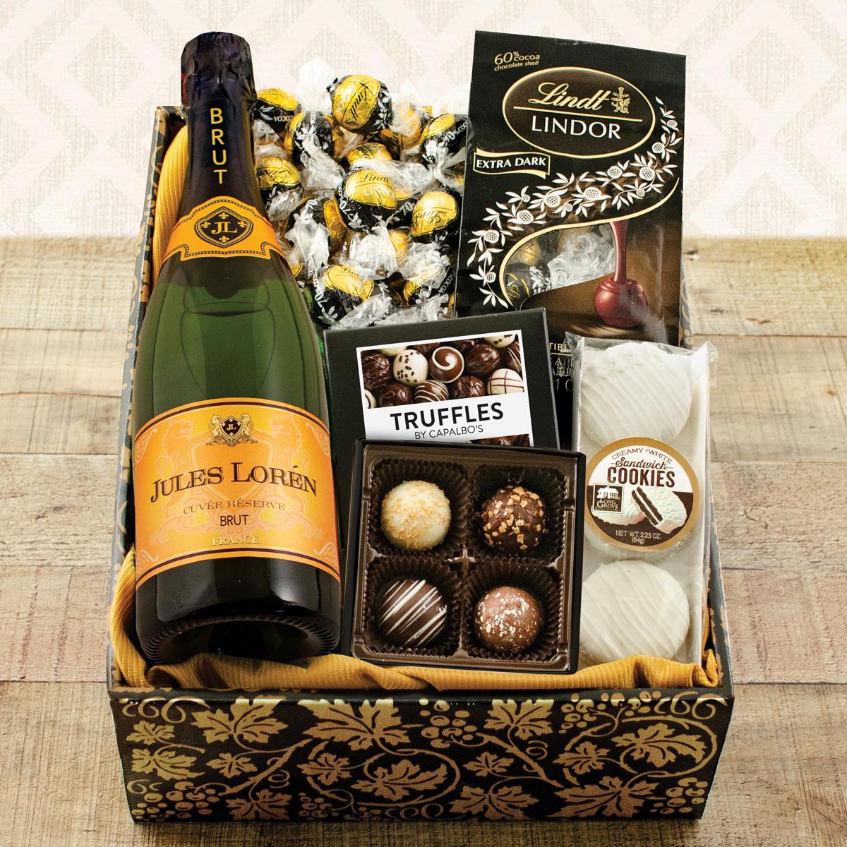 Champagne & Truffles Gift Box