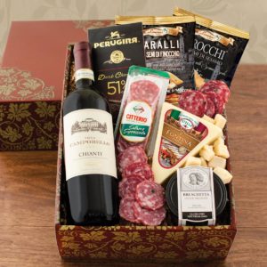 Buona Vita Italian Vino & Antipasto Gift Box