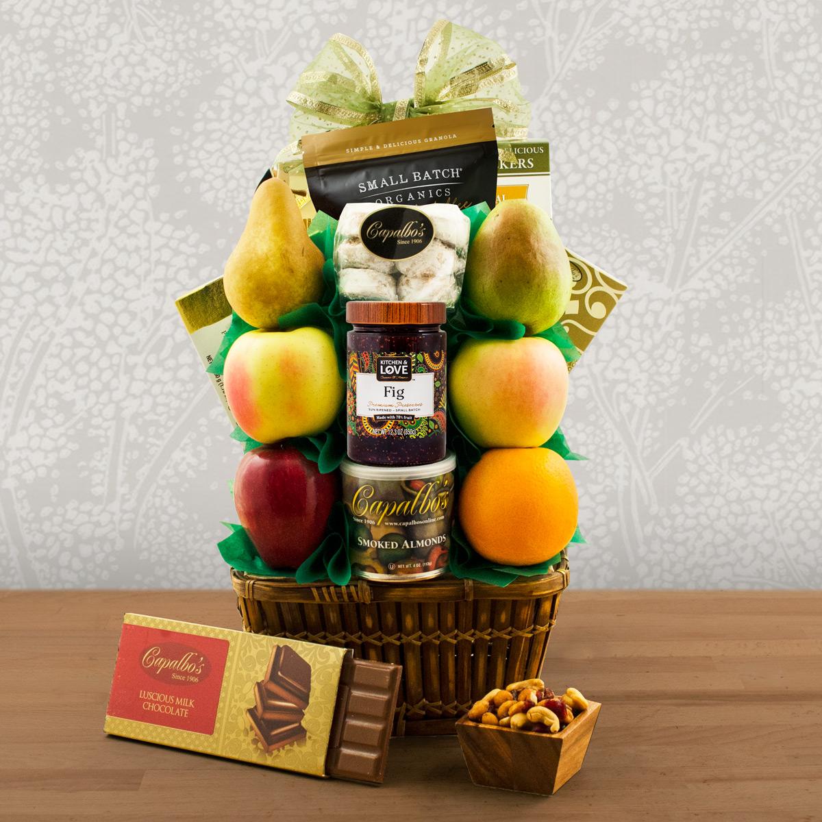 Capalbo's Thoughts & Prayers Kosher Shiva Fruit Gift Basket