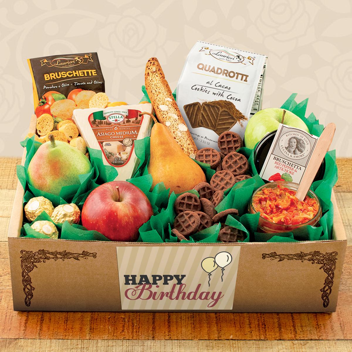 Capalbo's Italian Pride Of The Farm Fruit Gift Box - Birthday