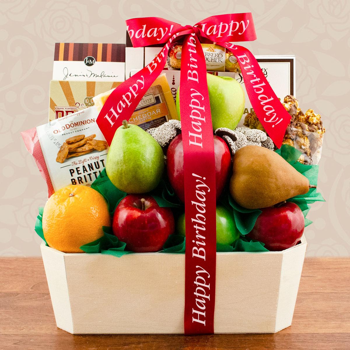 Capalbo's Orchard Fruit Gift Basket - Birthday