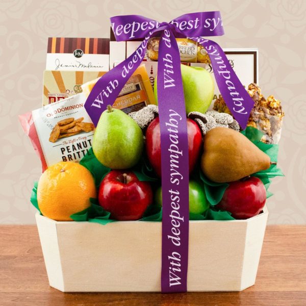 Capalbo's Orchard Fruit Gift Basket - Sympathy