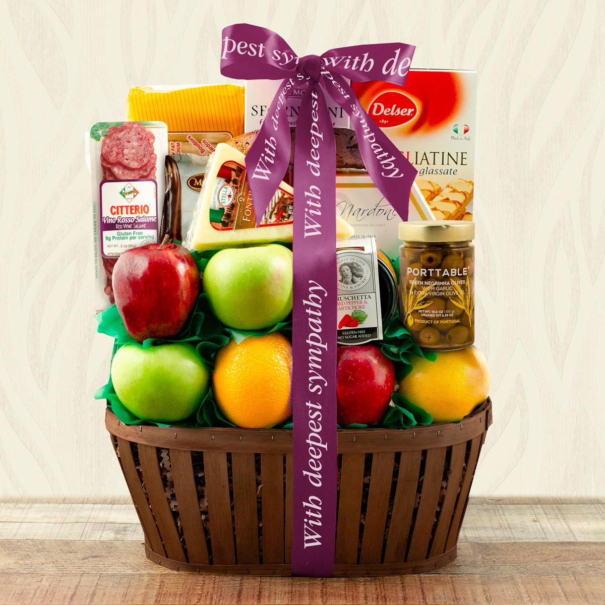 Capalbo's Firenze Fruit Gift Basket - Sympathy