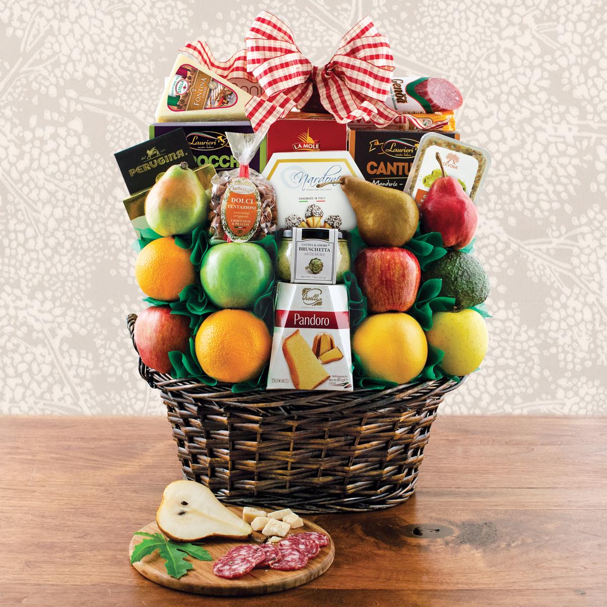 Capalbo's Italian Treasures Fruit Gift Basket