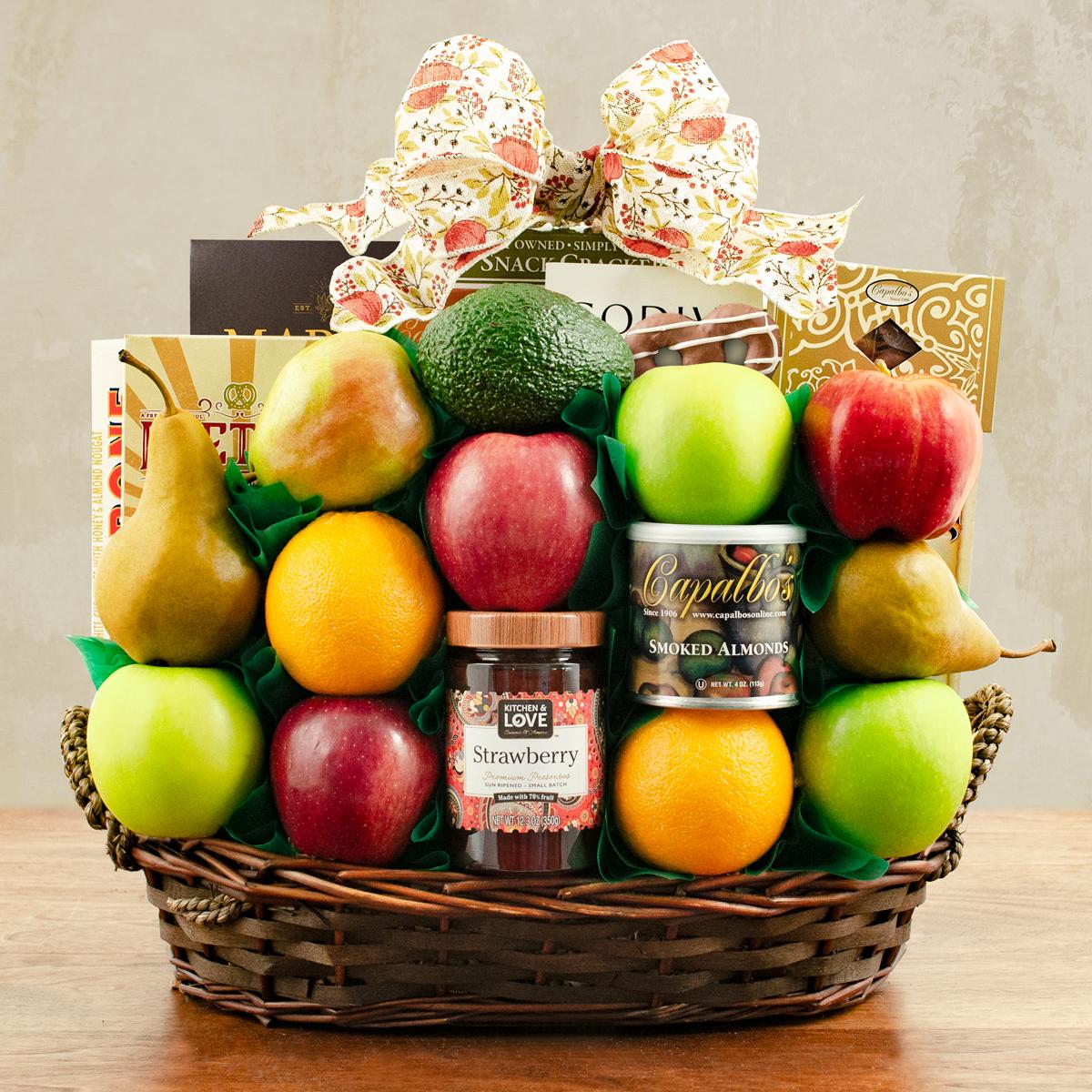 Capalbo's Masada Fruit & Kosher Food Gift Basket