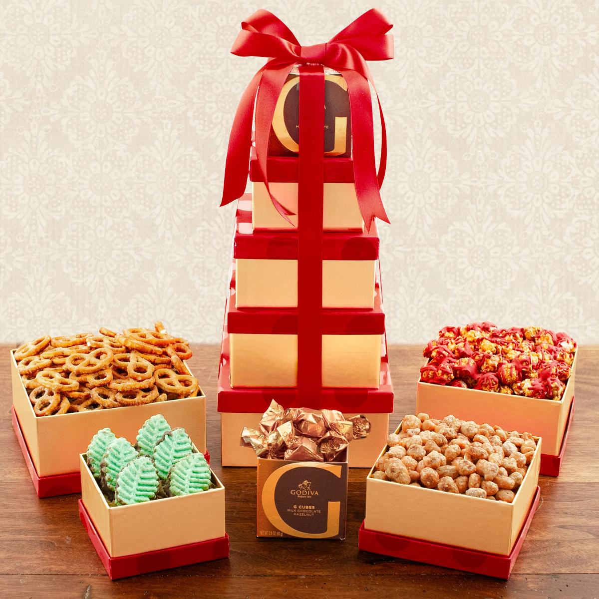 Capalbo's Terrific Holiday Snack Tower Gift Set