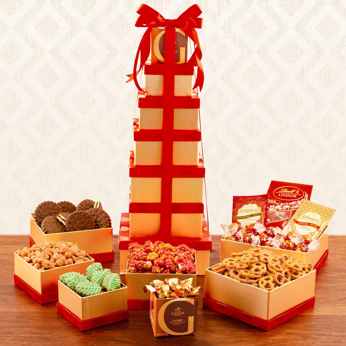 Capalbo's Deluxe Holiday Snack Tower Gift Set