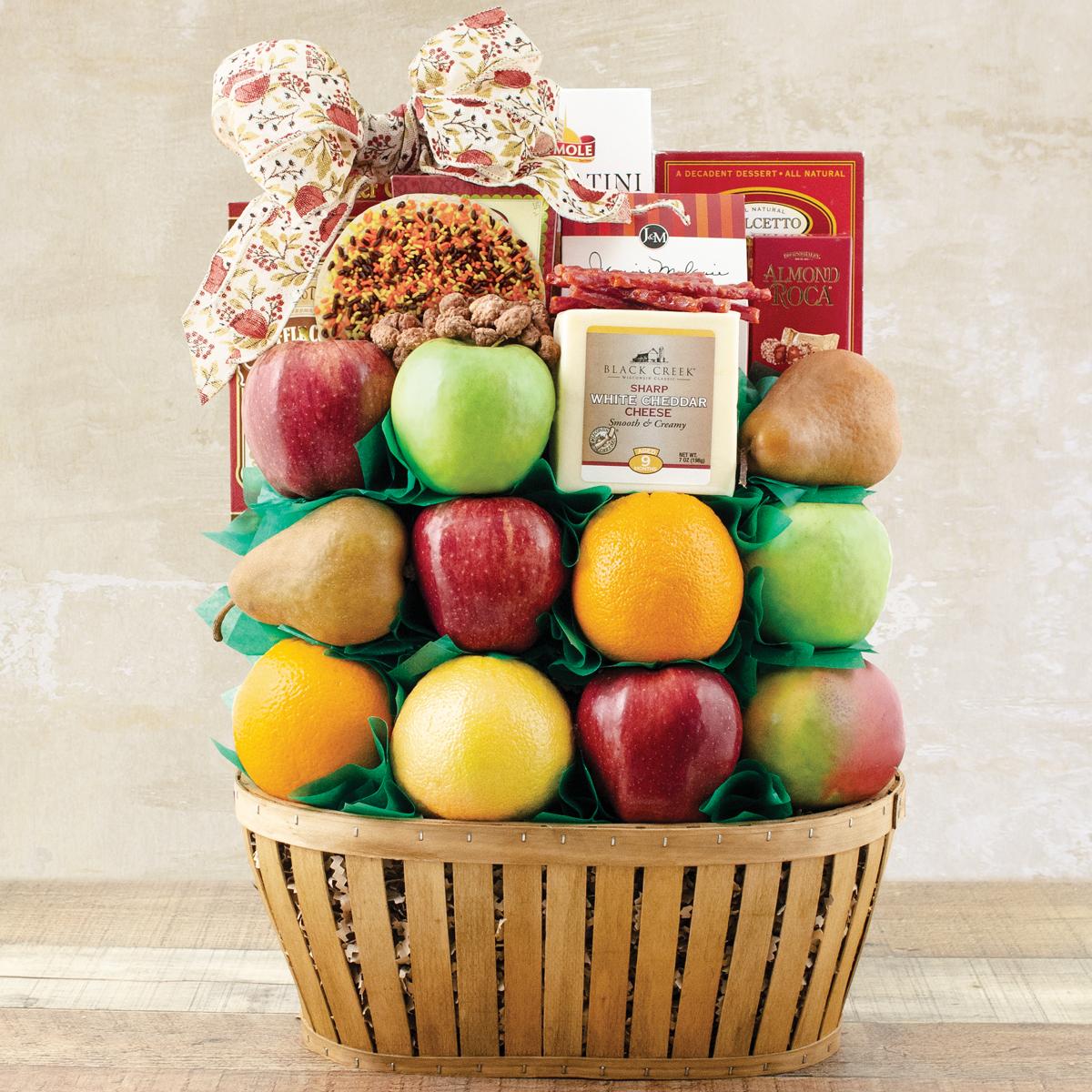 Capalbo's Thanksgiving Talk Of The Town Fruit Gift Basket