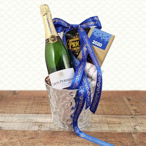 Happy Graduation Champagne Gift Basket