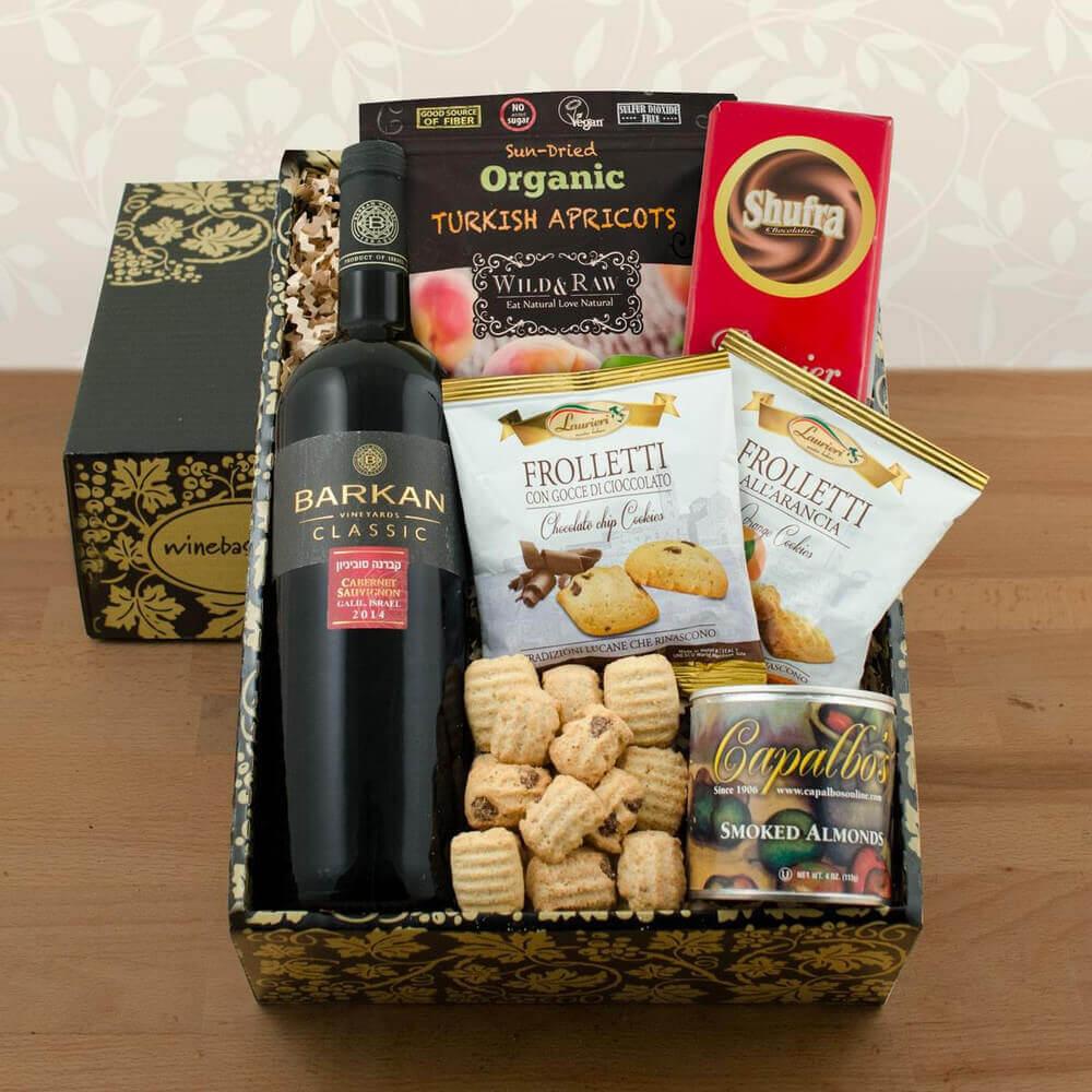 Cab Sauv & Gourmet Gift Box